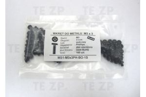 MS1-M3x3-PH2-NI-11111